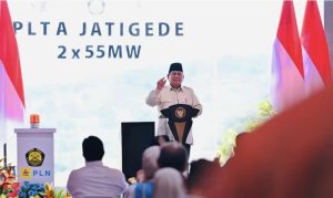Prabowo resmikan pembangkit tenaga listrik baru