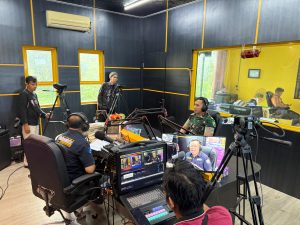 Sosialisasi Penerimaan Prajurit TNI AD: Dandim 1004 Kotabaru Hadir di Podcast Radio Gema Sai-jaan