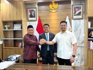 Ketua DPD KNPI Tanbu Bertemu Wamen P2MI dan Ketua DPP KNPI, Ajak Pemuda Lebih Berdaya