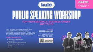 Tingkatkan Kemampuan Berbicara, Kale Growsphere Selenggarakan Workshop Public Speaking