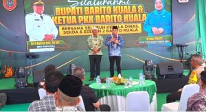 Bupati Batola Terpilih Sambangi Pejabat Pemkab Barito Kuala untuk Silaturahmi