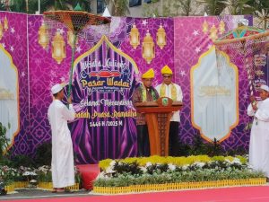 Bupati Kotabaru Resmikan Pasar Wadai Ramadhan, Ajak Masyarakat Jaga Kebersihan