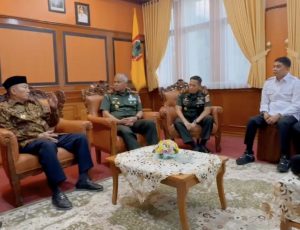 Silaturahmi Pangdam VI Mulawarman dan Gubernur Kalsel, Bupati Tanah Bumbu: Momentum Pererat Kebersamaan