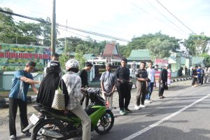Warga Hulu Sungai Tengah Dukung UU TNI Lewat Aksi Ramadhan Berbagi