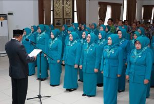 PKK Barito Kuala Dikukuhkan, Siap Jadi Mitra Pemerintah dalam Pemberdayaan Masyarakat