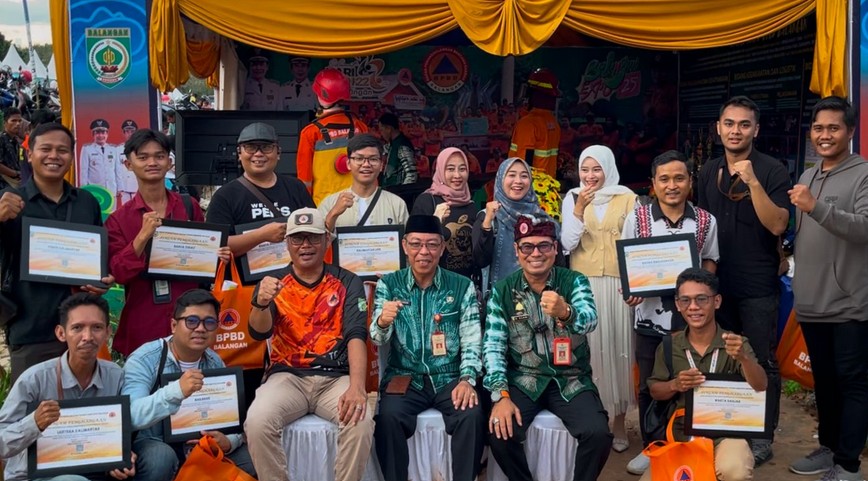 BPBD Balangan Apresiasi Media, Dukung Edukasi dan Informasi Kebencanaan