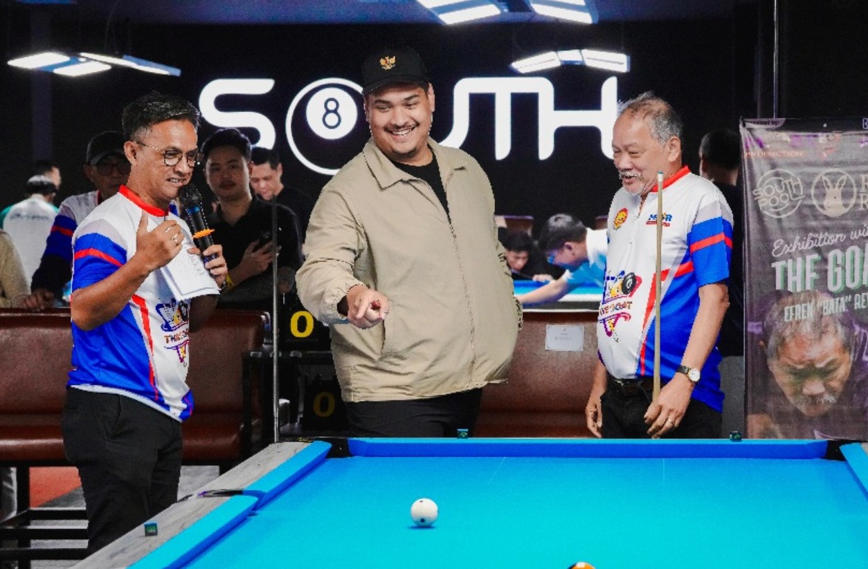 Menpora Dito Resmikan South Pool, Arena Biliar Berstandar Internasional di Jakarta