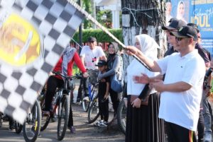 Bupati Samsul Rizal: Gowes Bareng, Sehat Bareng, Peduli Lingkungan