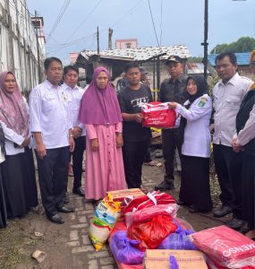Gerak Cepat Pemkab Tanah Bumbu Bantu Korban Kebakaran di Jalan Pelabuhan