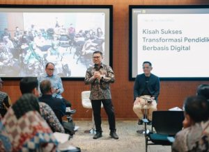 Kepala Dinas Pendidikan HST Bicara Digitalisasi di Kantor Google Indonesia