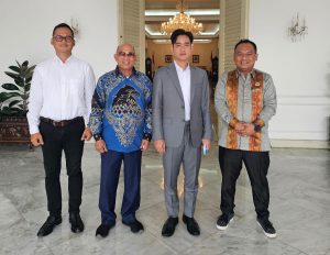 Bupati Kotabaru Temui Gibran, Dorong Percepatan Pembangunan Stadion “Kotabaru Hebat”