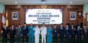 Bupati Tanah Bumbu Hadiri Pelantikan Wali Kota dan Wakil Wali Kota Banjarbaru