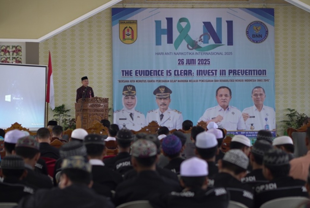 Hari Anti Narkotika 2025: Banjarbaru Deklarasi Bersama Tolak Narkoba