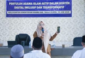 Penyuluh Agama di Tanah Bumbu Dilatih Bikin Konten Digital Inklusif