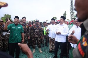 Untuk Pertama Kalinya, Bupati Tanah Bumbu Pimpin Apel Harlah ke-91 GP Ansor