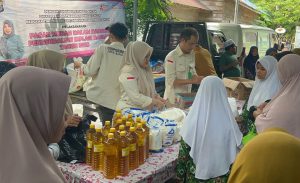 Warga Serbu Pasar Murah ke-36 di Balangan, Stok Barang Langsung Ludes