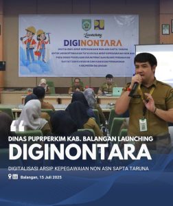 PUPRPERKIM Balangan Luncurkan DIGINONTARA, Permudah Pengelolaan Arsip Non-ASN
