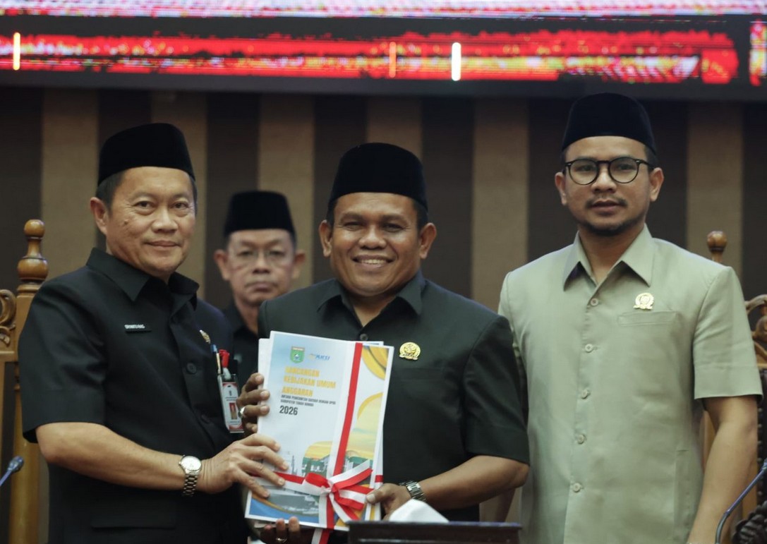 Pemkab Tanah Bumbu Sampaikan KUA-PPAS 2026 ke DPRD, Fokus Tingkatkan Layanan Publik