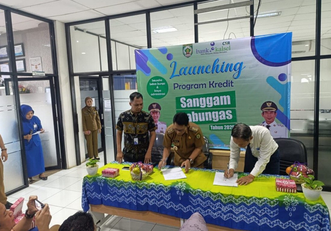 Program Sanggam Babungas Lanjut Tahun Ketiga, Pemkab Balangan Tambah Plafon Jadi Rp6,5 Miliar