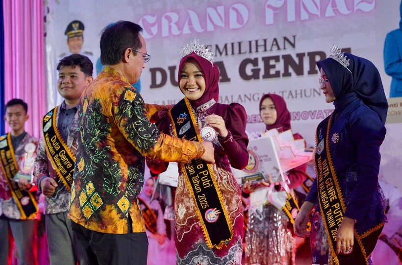 Zacky dan Nurul Azizah Terpilih Jadi Duta Genre Balangan 2025, Siap Jadi Role Model Remaja