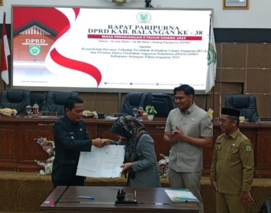 DPRD dan Pemkab Balangan Sepakati Perubahan KUA-PPAS, Fokus Infrastruktur dan SDM