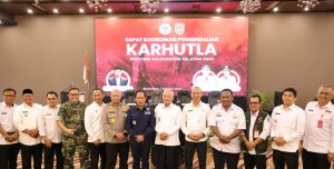 Bupati Tanah Bumbu Hadiri Rakor Pengendalian Karhutla Kalsel 2025