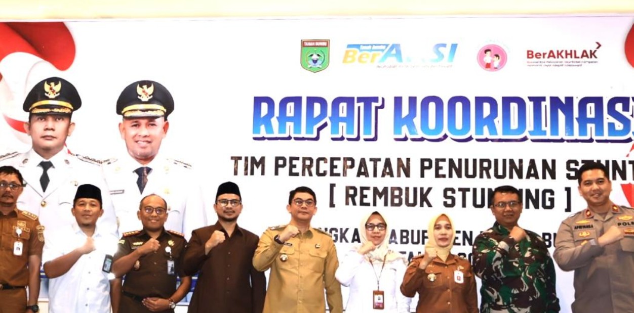 Bupati Tanah Bumbu Pimpin Rapat Akselerasi Penurunan Stunting 2025