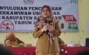 Cegah Pernikahan Dini, DP3A Balangan Gelar Penyuluhan di SMP Negeri 3 Batumandi