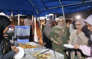 Ketua TP PKK Tanbu Dukung UMKM dan Layanan Publik di Aksi Serentak