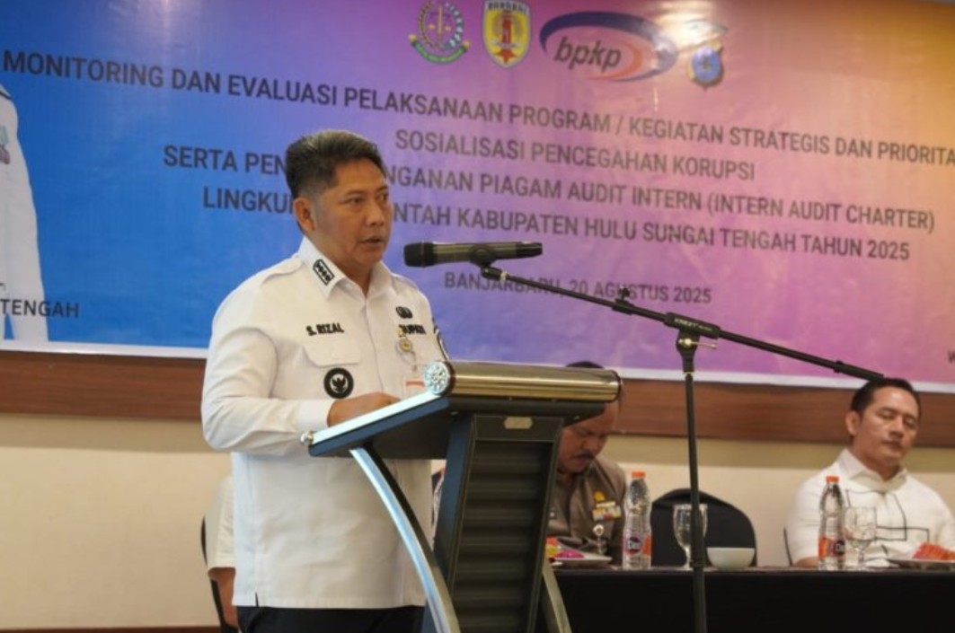Pemkab HST Gelar Monitoring Program Strategis dan Sosialisasi Pencegahan Korupsi