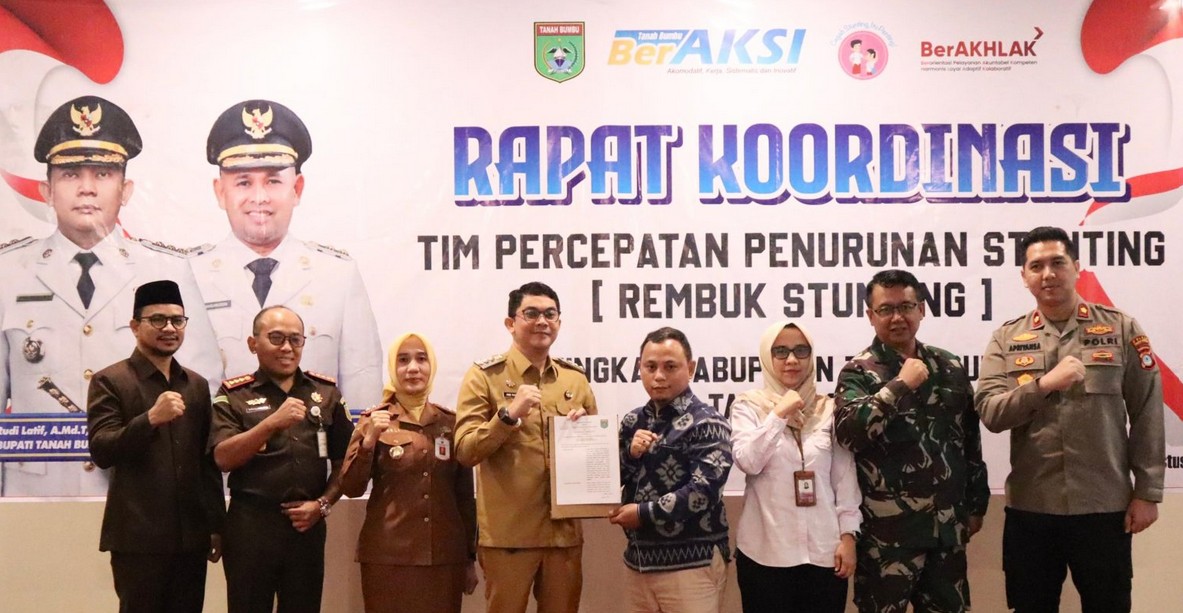 Pemkab Tanah Bumbu Gandeng Yayasan Rumah Pena BerAksi Cegah Stunting Lewat Program GENTING