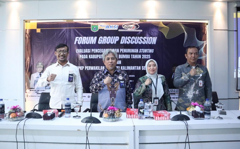 Pemkab Tanbu dan BPKP Bahas Strategi Turunkan Angka Stunting