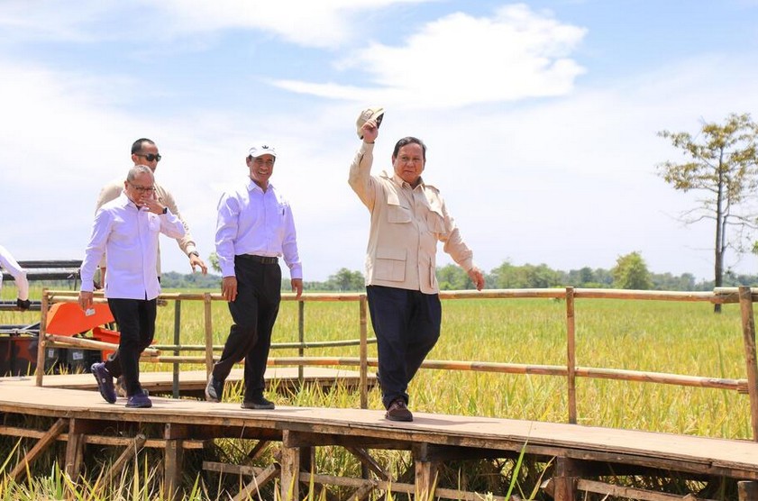 Presiden Prabowo: Produksi Pangan Nasional Terkuat Sepanjang Sejarah
