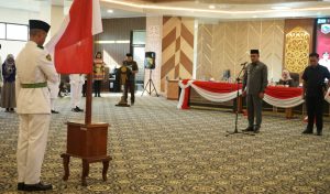 Wabup Kotabaru Kukuhkan Paskibraka 2025, Tekankan Tanggung Jawab dan Disiplin