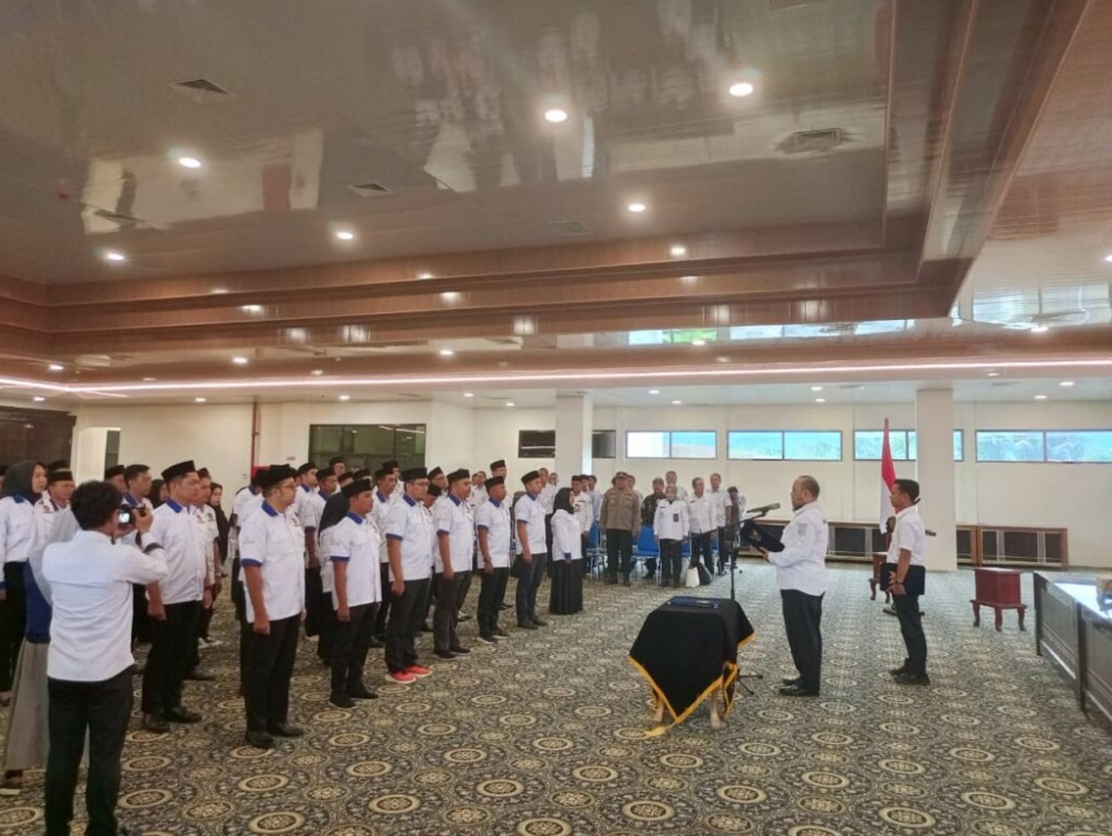69 Pengurus Karang Taruna Kotabaru 2025–2030 Resmi Dikukuhkan