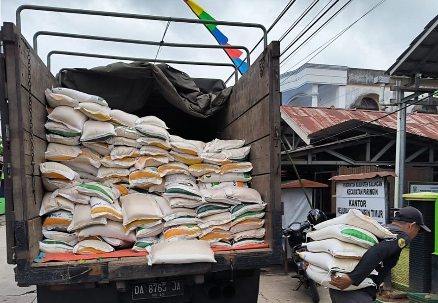 Cadangan Pangan Balangan Capai 107 Ton, Dipastikan Aman untuk Hadapi Darurat