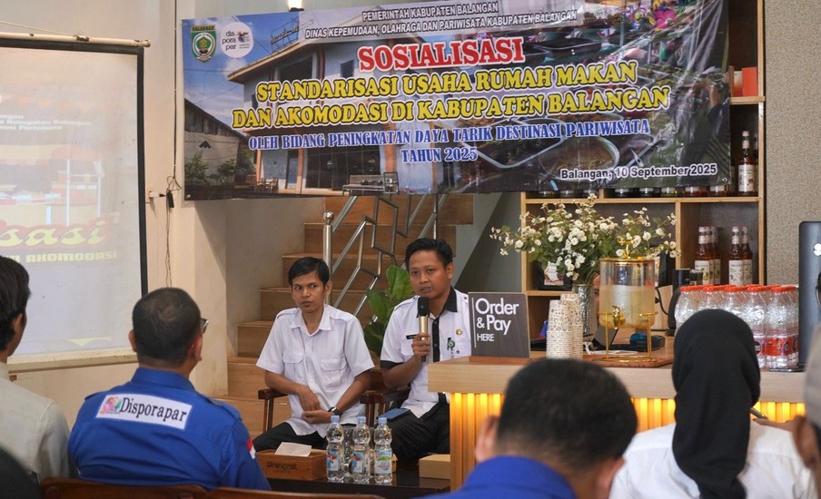 Disporapar Balangan Buka Pendaftaran Aplikasi Si Open untuk Pelaku Usaha Kuliner dan Hotel