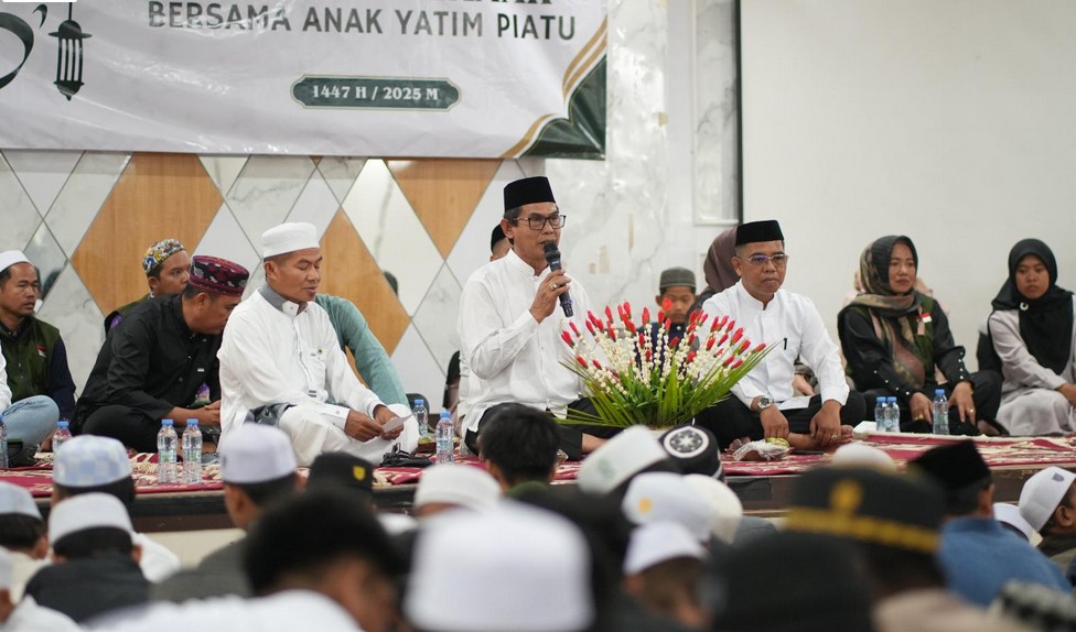 Wabup Balangan Hadiri Maulid Nabi Bersama Anak Yatim LKSA Al-Tamar