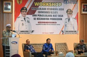 Wabup HST Buka Workshop Pengelolaan Keuangan dan Aset Desa