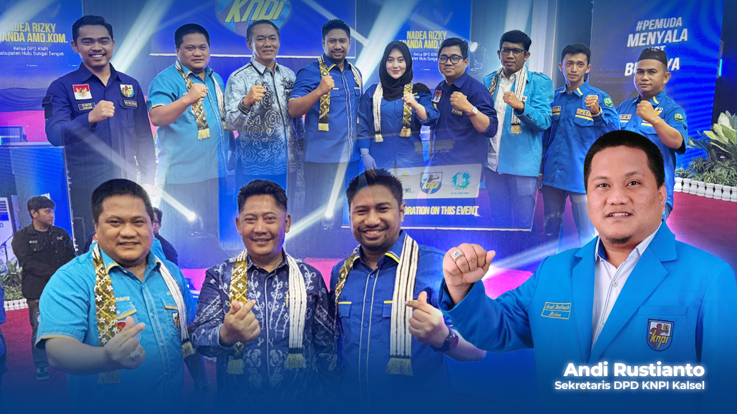 Harapan Andi Rustianto: KNPI HST Jadi Wadah Persatuan dan Inovasi Pemuda